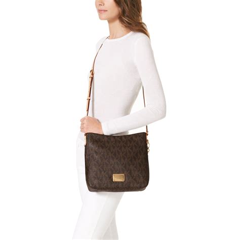 michael kors lg messenger|michael kors jet messenger.